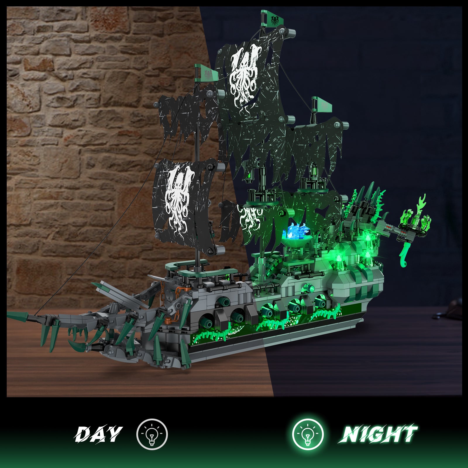 Plymagic Assembly Model - Flying Dutchman | 1100 + PCS