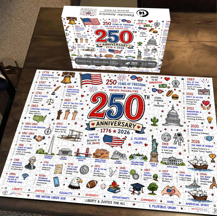 250th Anniversary Jigsaw Puzzle(1000pcs)