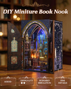 Plymagic DIY Book Nook - Notre-Dame Basilica
