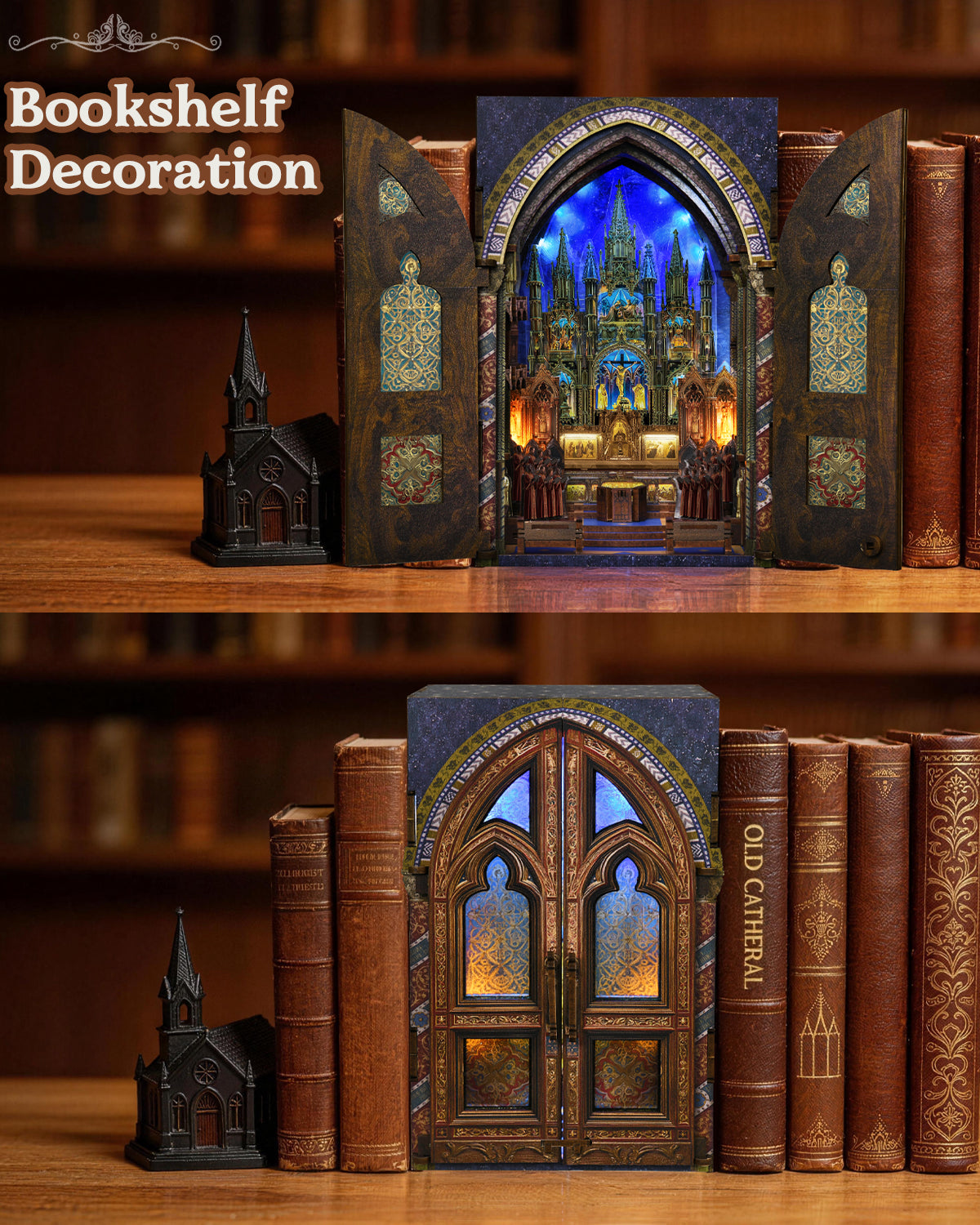 Plymagic DIY Book Nook - Notre-Dame Basilica