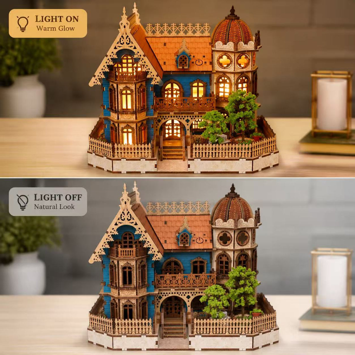Plymagic DIY Mini House - Garden Villa