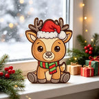 Christmas wooden tabletop ornaments