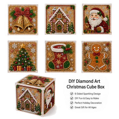 Plymagic DIY Pearl Art - Christmas Cube Box