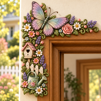 Whimsical WoodlandFriends Door Corner DecorNature