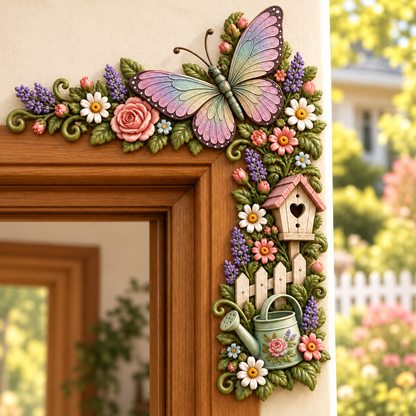 Whimsical WoodlandFriends Door Corner DecorNature