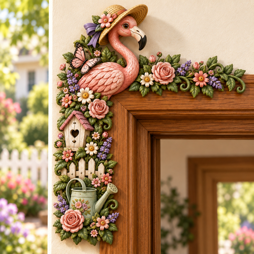Whimsical WoodlandFriends Door Corner DecorNature