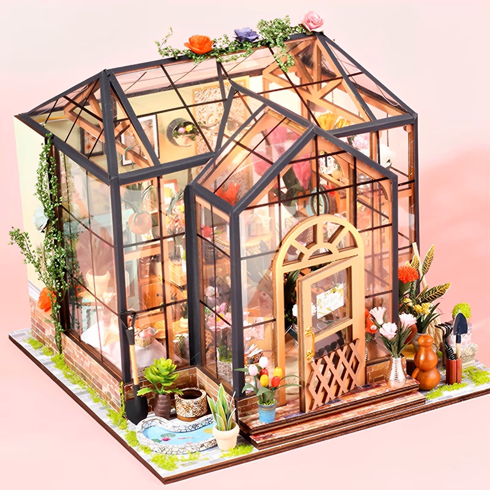 Plymagic DIY Mini House - Greenhouse