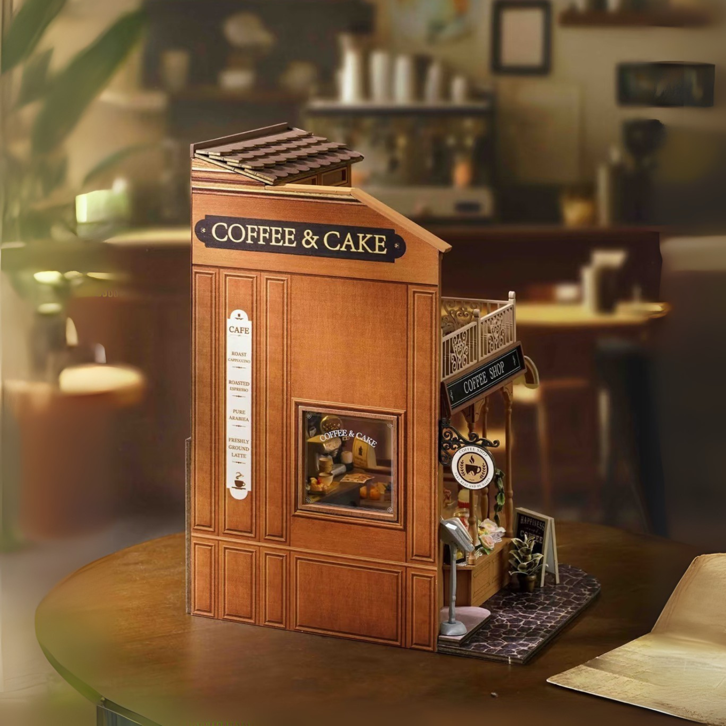 Plymagic DIY Mini House - Perch & Latte Loft