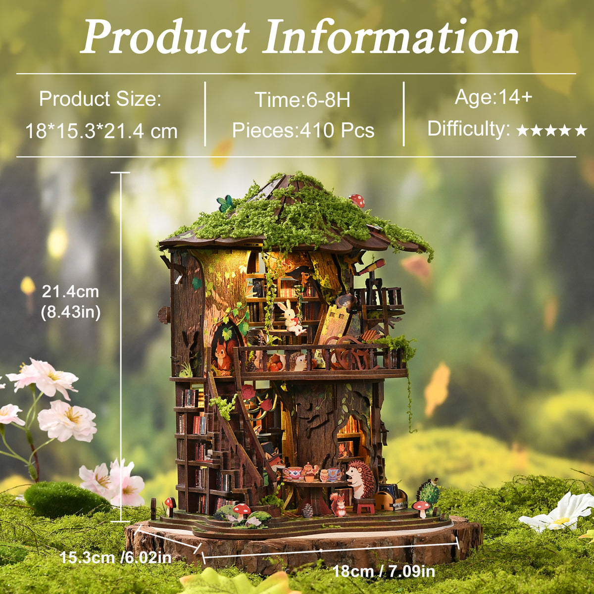 Plymagic DIY Mini House - Forest Tales
