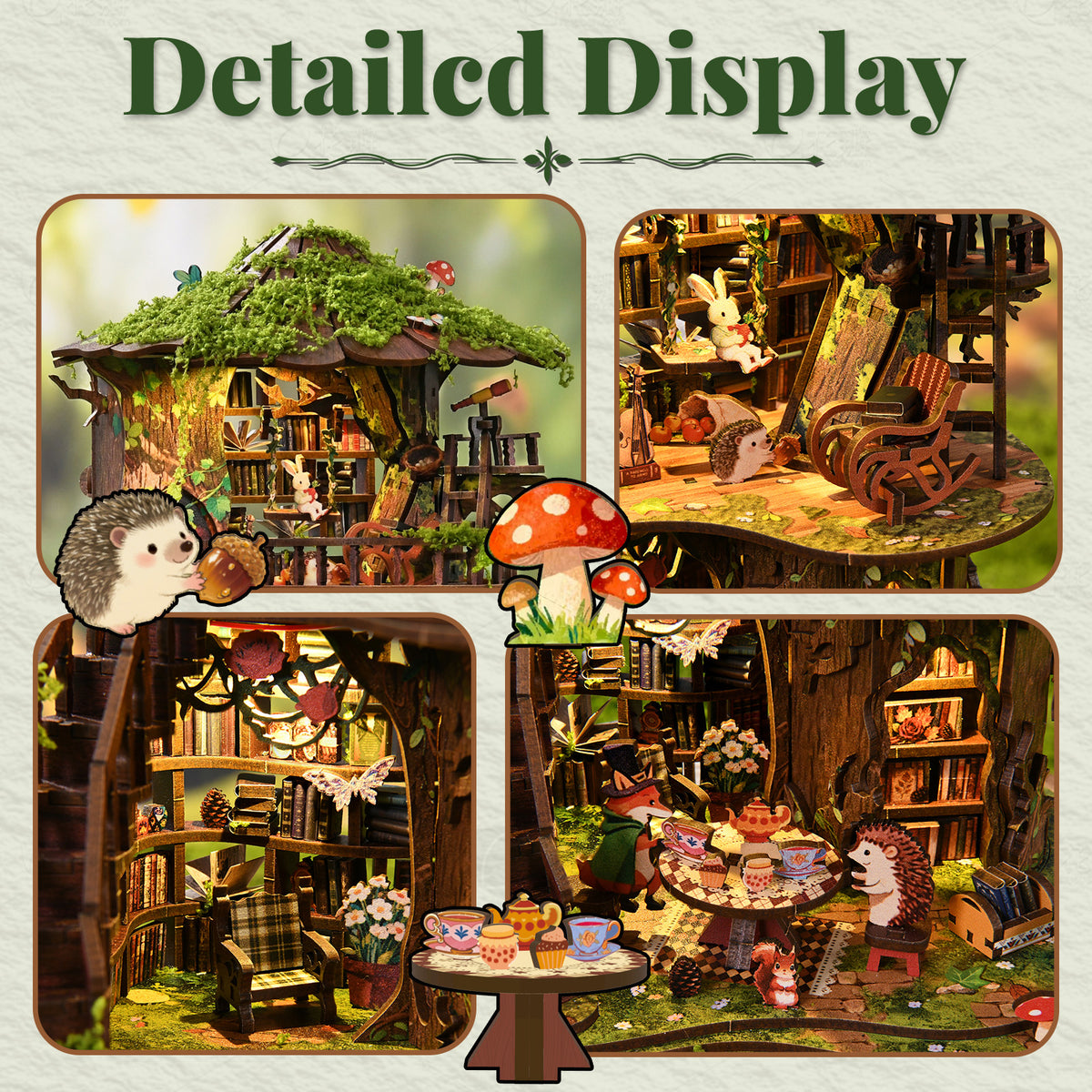 Plymagic DIY Mini House - Forest Tales