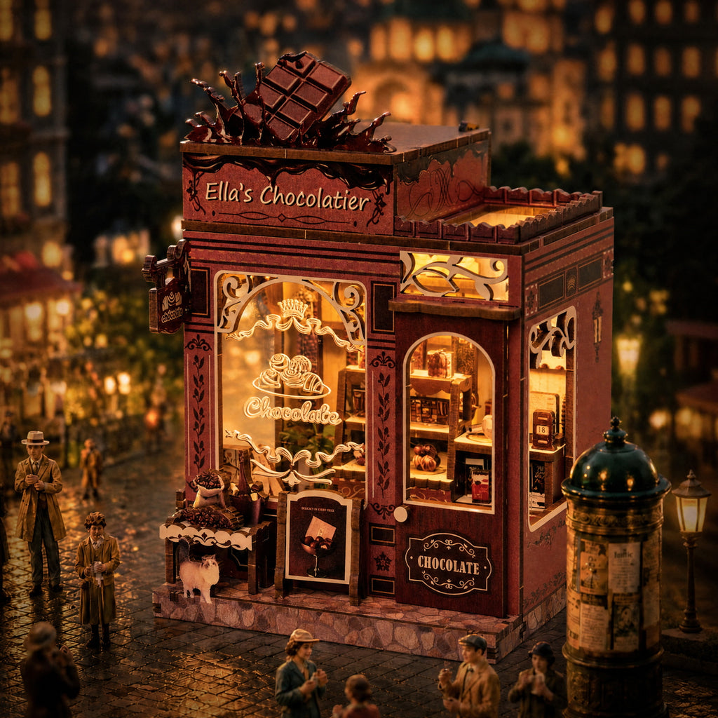 Plymagic DIY Book Nook -  Ella's Chocolatier