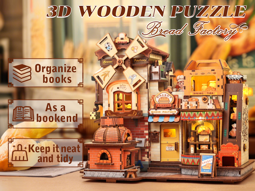 Plymagic DIY Mini House - Bread Factory