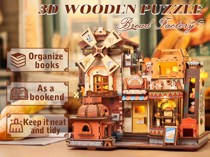 Plymagic DIY Mini House - Bread Factory