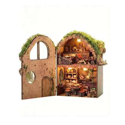 Plymagic DIY Mini House - Green Vine Cottage