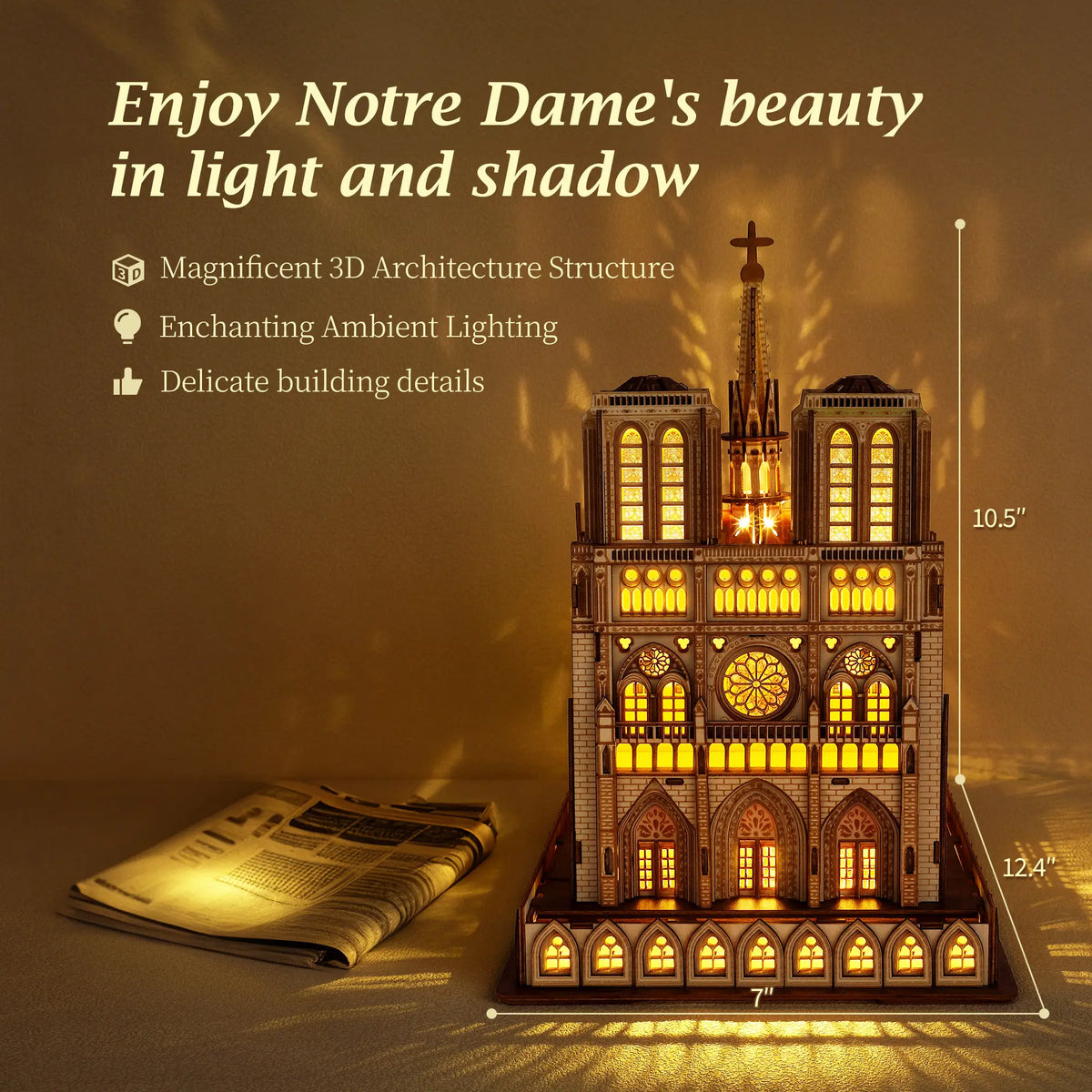 Plymagic Assembly Model - Notre Dame de Paris