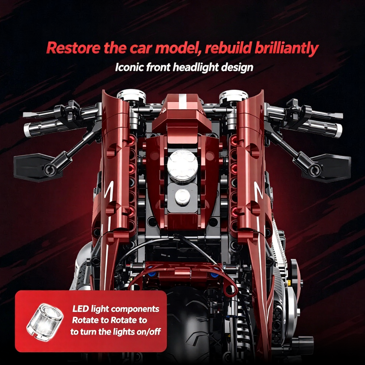 Plymagic Assembly Model - Napoleon Mechanical Motorcycle