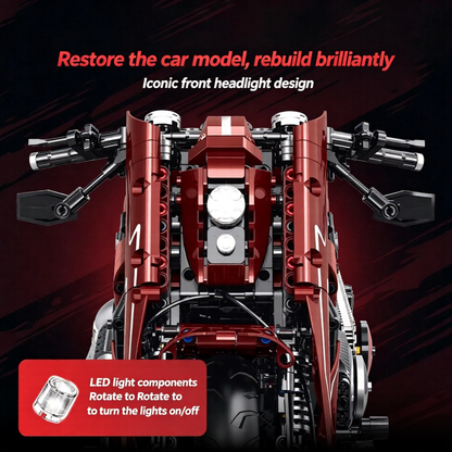 Plymagic Assembly Model - Napoleon Mechanical Motorcycle
