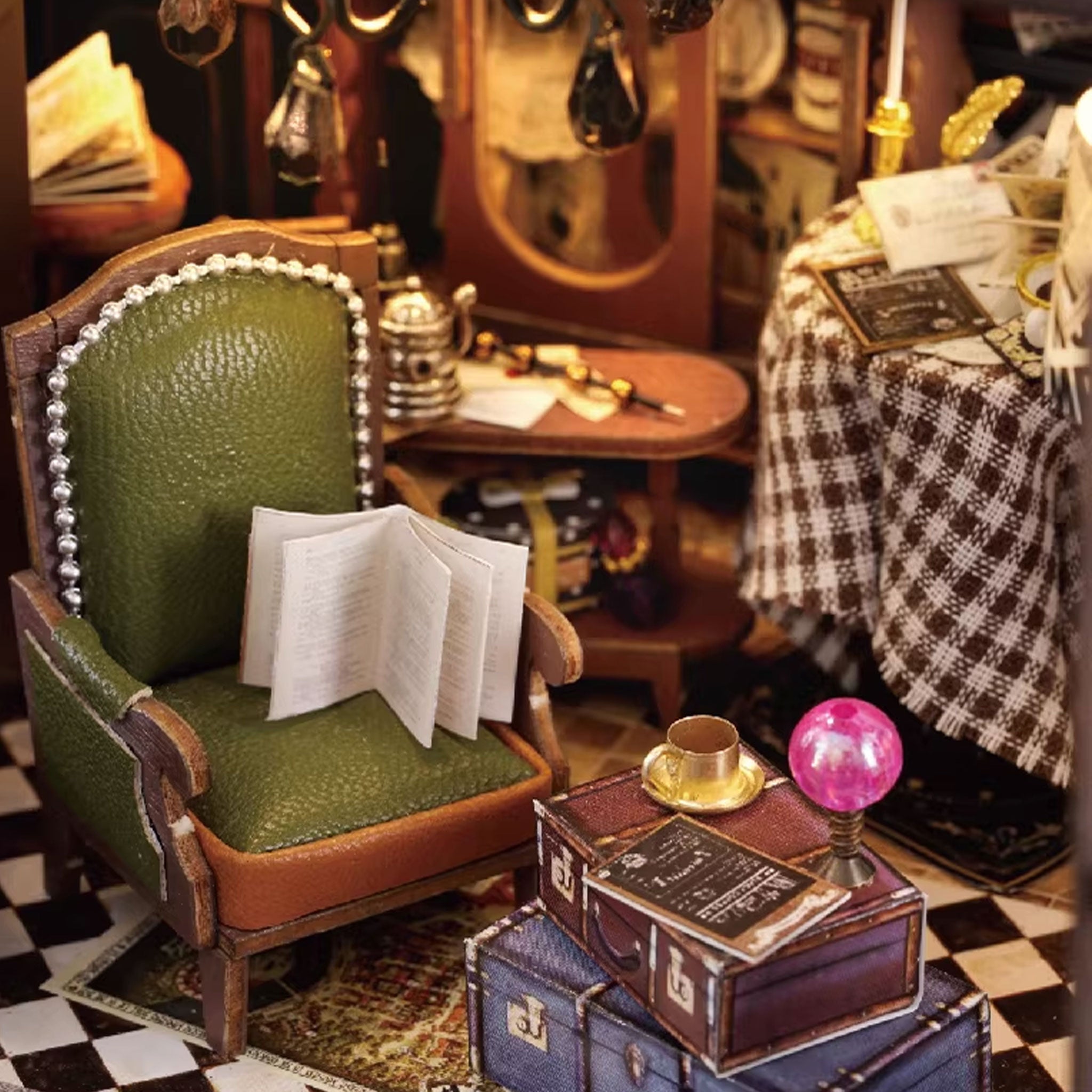 Plymagic DIY Mini House - Magic Coffee Shop