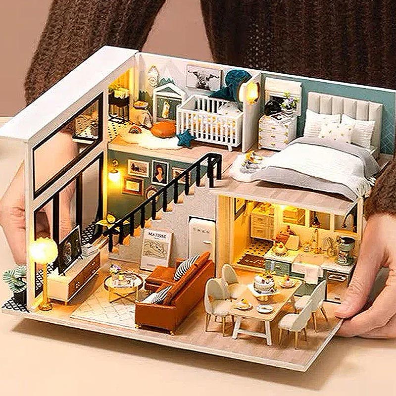 Plymagic DIY Mini House - Modern Loft