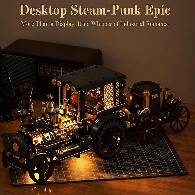 Plymagic Assembly Model - Steam Powered Trains
