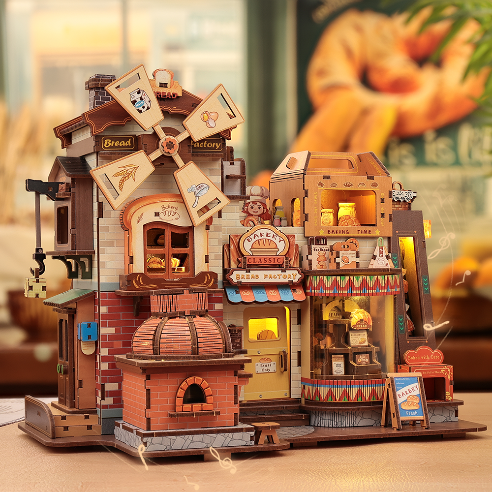 Plymagic DIY Mini House - Bread Factory