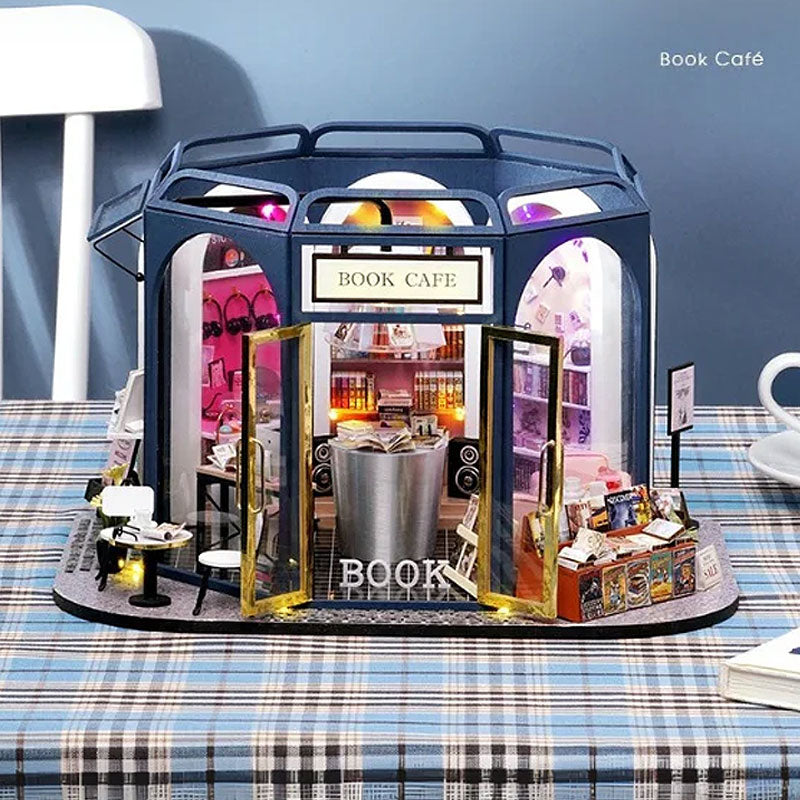 Plymagic DIY Mini House - Modern Cafe Lounge