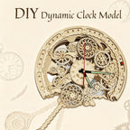 Plymagic Assembly Model - Retro Gear Mechanical Wall Clock