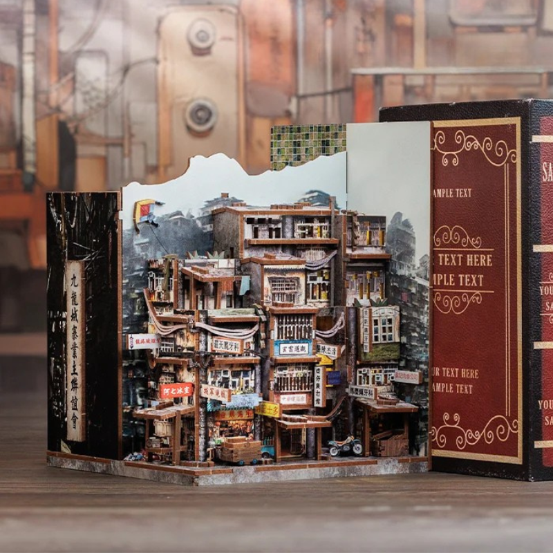 Plymagic DIY Mini House - Kowloon Walled City