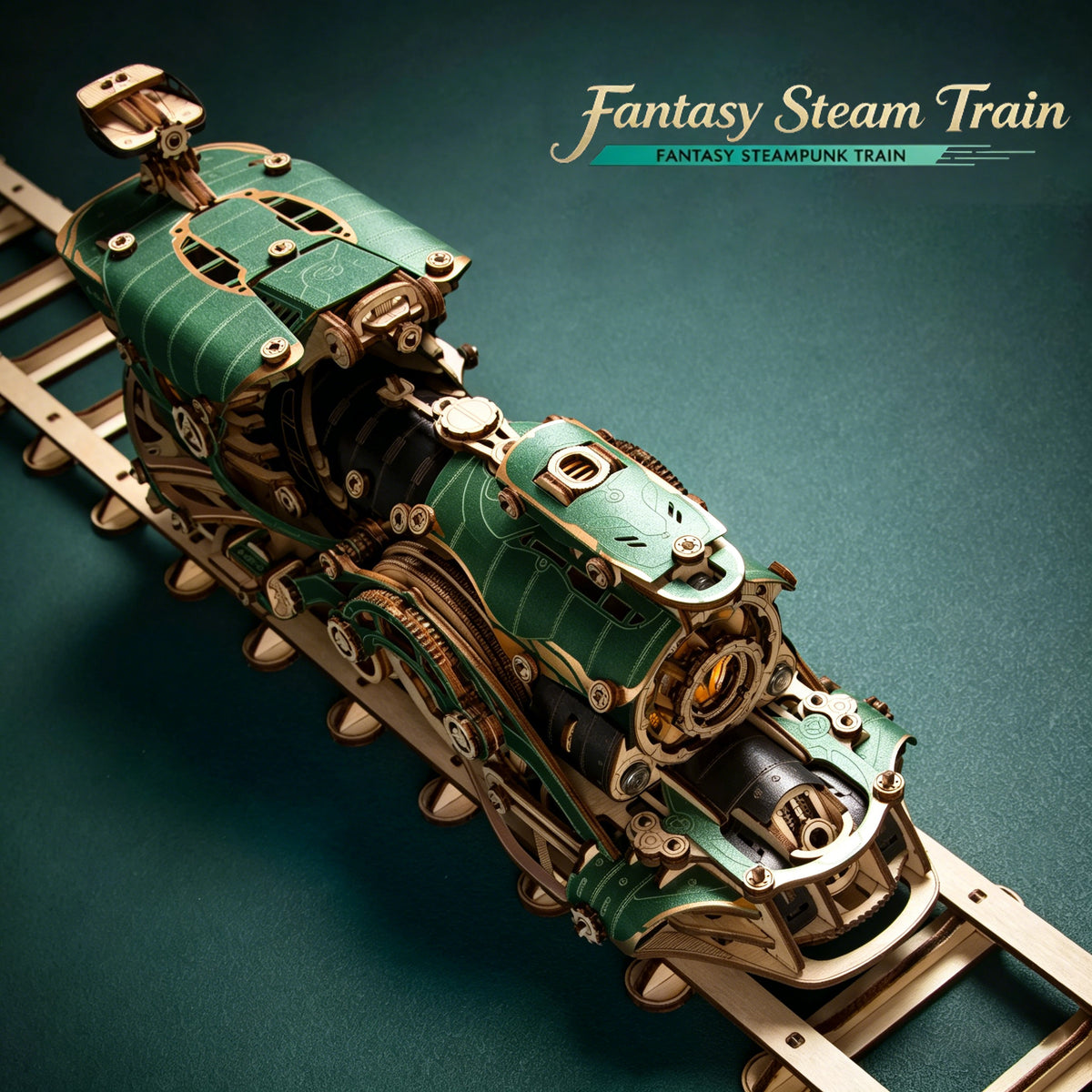 Plymagic Assembly Model - Steampunk Train
