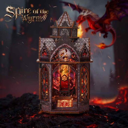 Plymagic DIY Book Nook - Spire Of The Wyrm