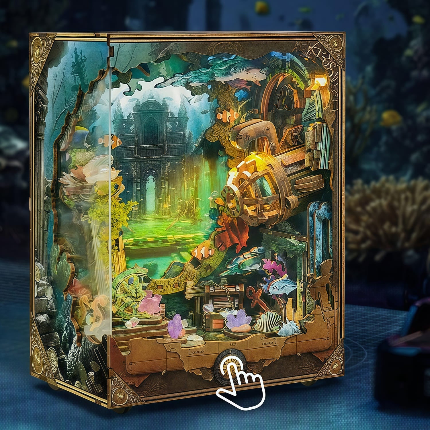 Plymagic DIY Book Nook - Explore Atlantis