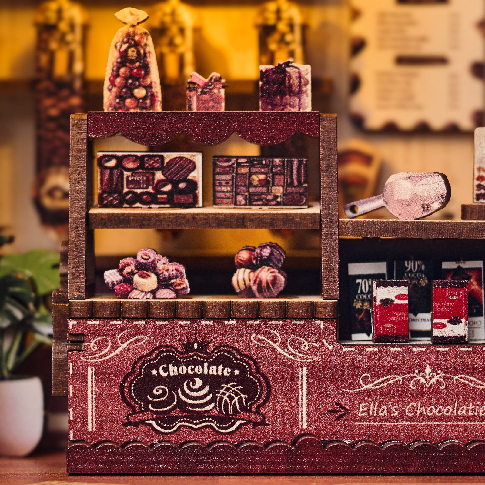 Plymagic DIY Book Nook -  Ella's Chocolatier
