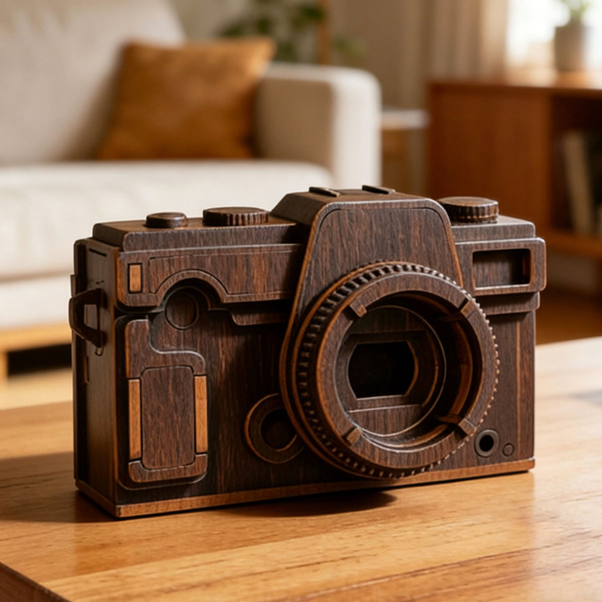 Plymagic Assembly Model - Retro Camera Puzzle (and Photo Album)