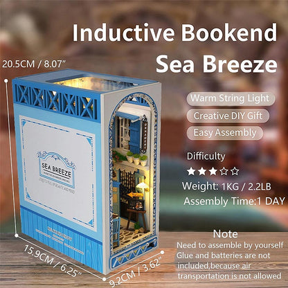 Plymagic DIY Book Nook - Sea Breeze Mediterranean Street