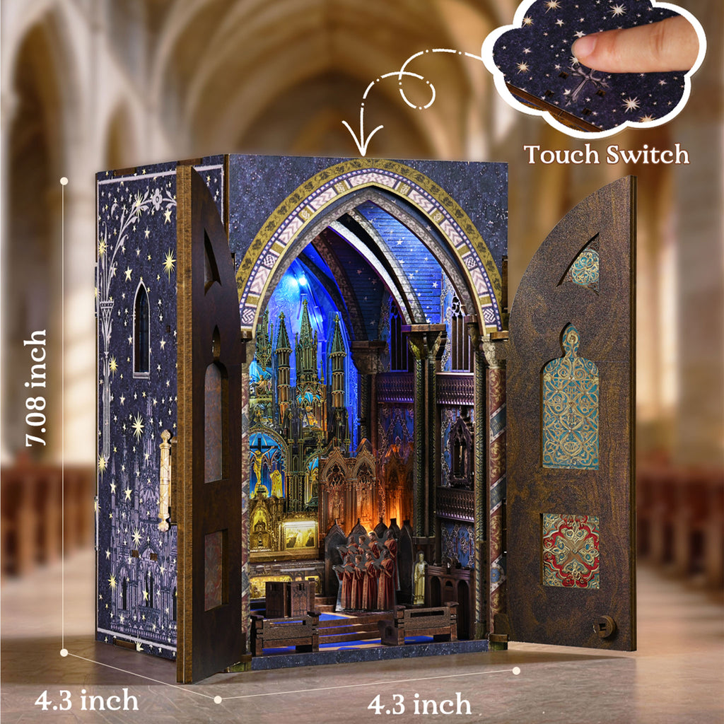 Plymagic DIY Book Nook - Notre-Dame Basilica