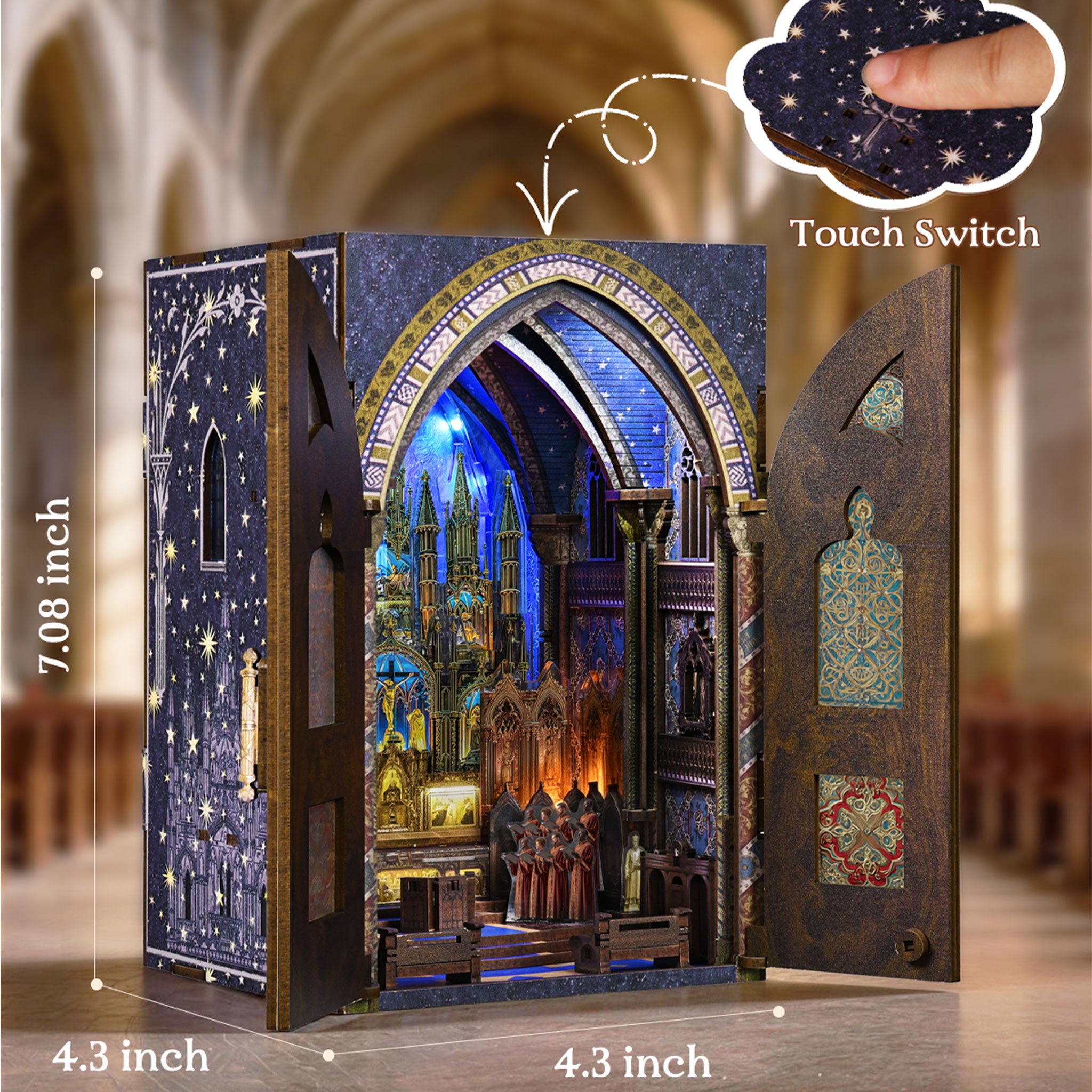 Plymagic DIY Book Nook - Notre-Dame Basilica