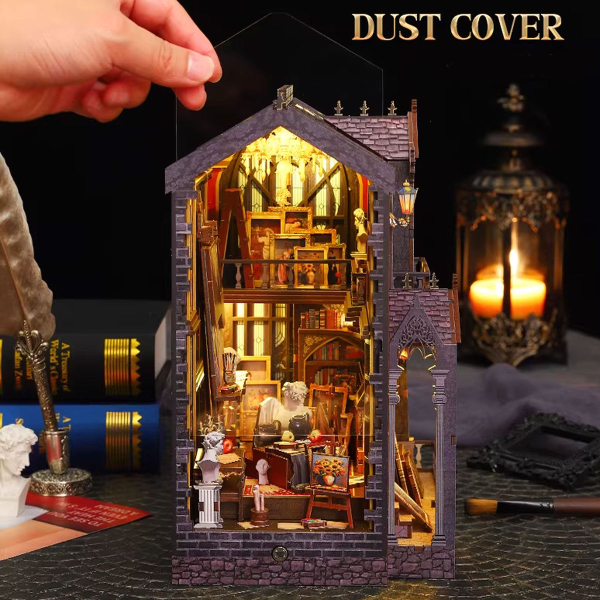 Plymagic DIY Book Nook - Retro Art Studio