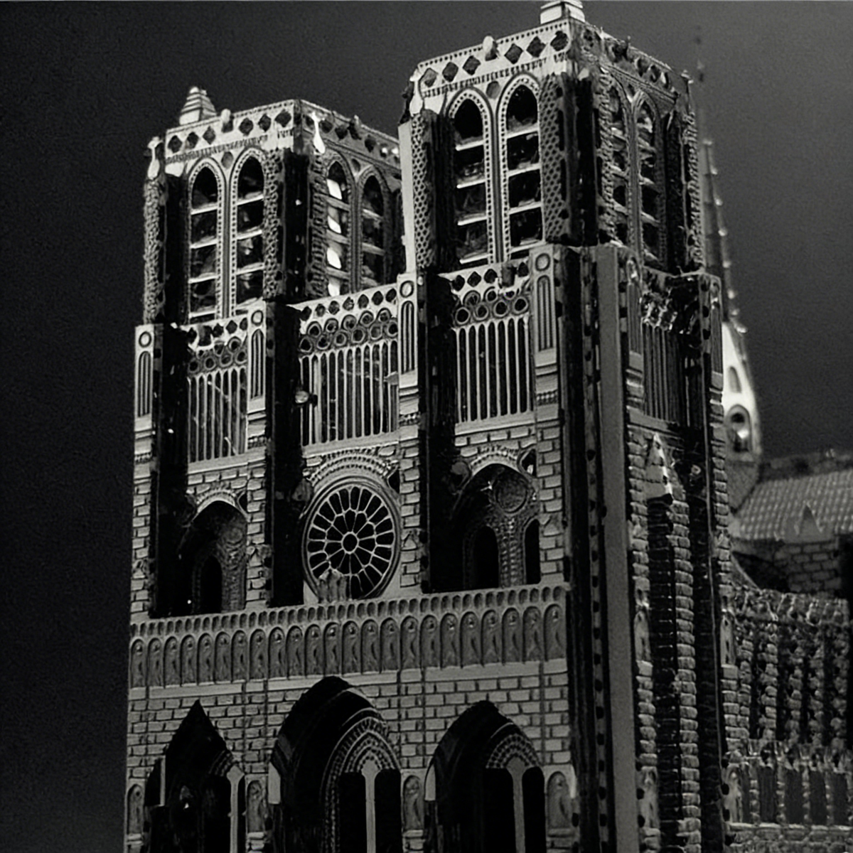 Plymagic Assembly Model - Notre Dame de Paris(Metal version)