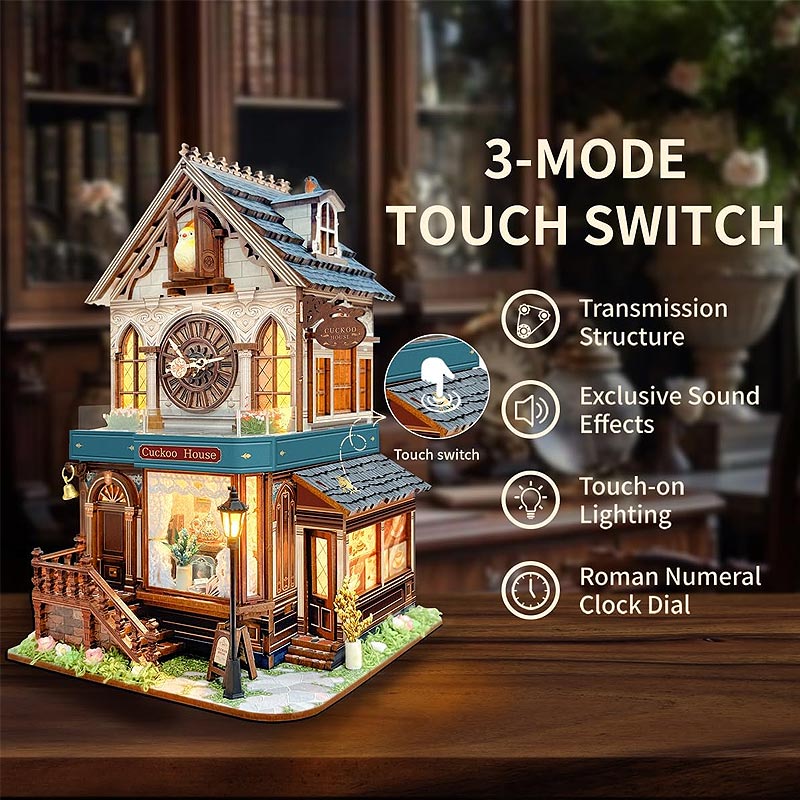 Plymagic DIY Mini House - Cuckoo Clock House
