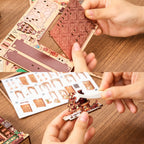 Plymagic DIY Mini House - Cottage Fridge Magnet