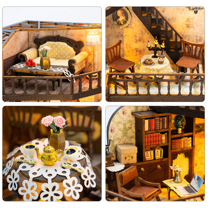 Plymagic DIY Mini House - Fortunate Encounter Cafe
