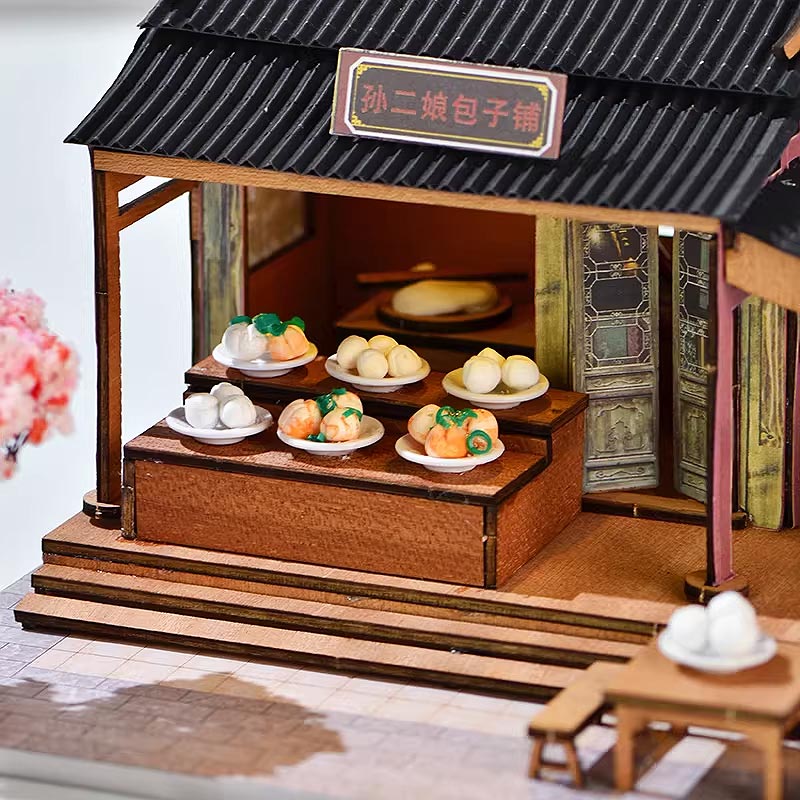 Plymagic DIY Mini House - Little Bao Shop