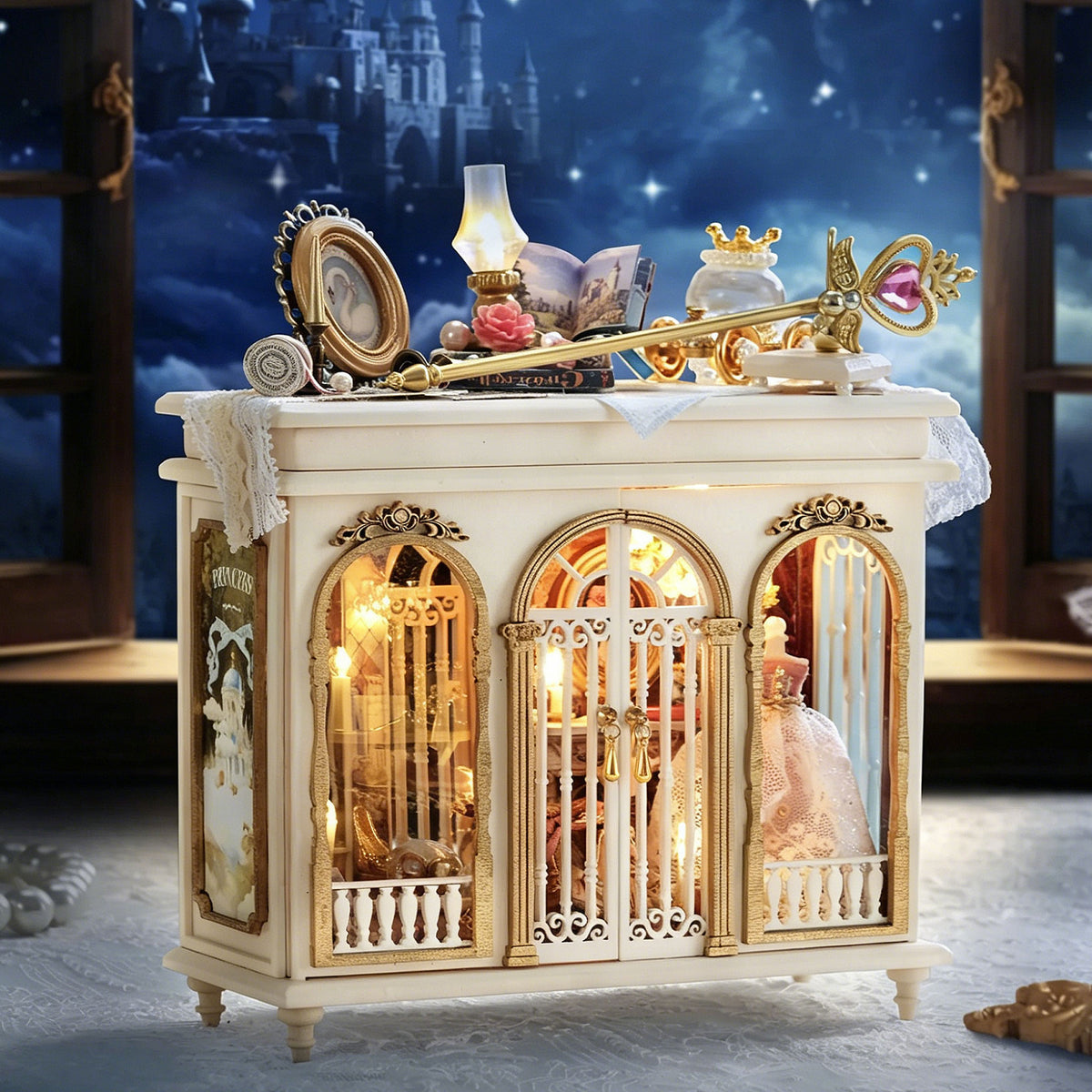 Plymagic DIY Mini House - Moonlight Mirage