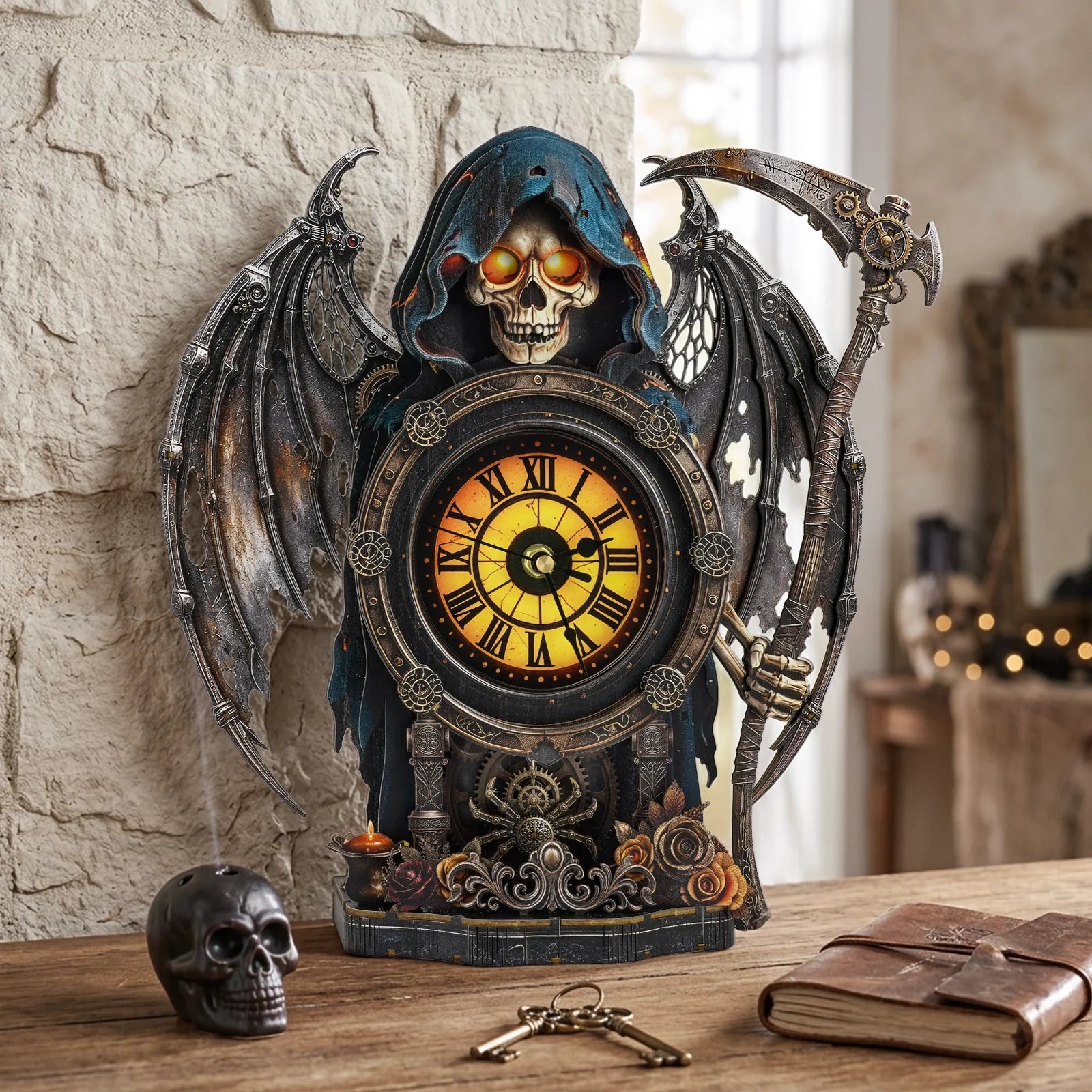 Plymagic DIY Assembled Clock - Death God