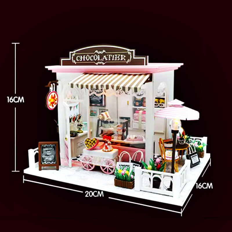 Plymagic DIY Mini House - Chocolatier