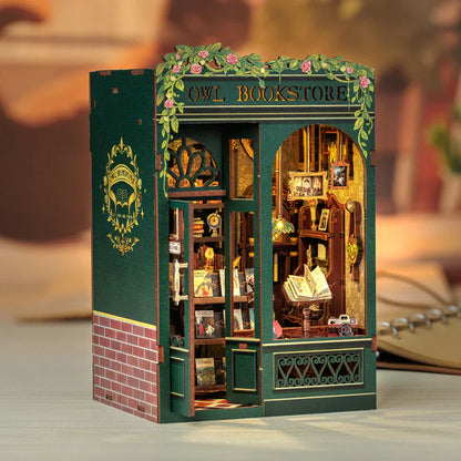Plymagic DIY Book Nook -  Owl Bookstore