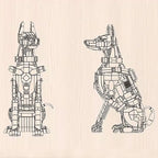 Plymagic Assembly Model - Doberman Pinscher