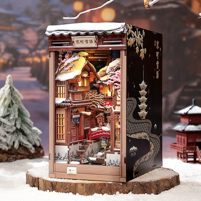 Plymagic DIY Book Nook -  Kyoto Snow Whisper