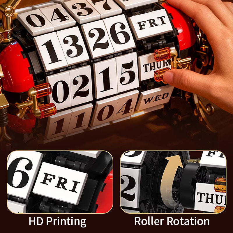Plymagic Assembly Model - European Retro Style Calendar