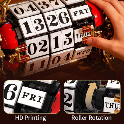 Plymagic Assembly Model - European Retro Style Calendar